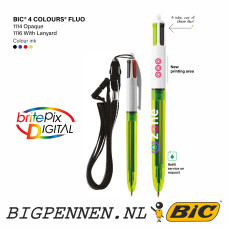 BIC® 4 Colours Fluo balpen BIC® 4 Colours Fluo balpen