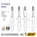 BIC® 4 Colours Shine balpen