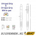 Striped Grip & White Striped Grip pen approved by BIC® incl. opdruk Striped Grip & White Striped Grip pen approved by BIC® incl. opdruk
